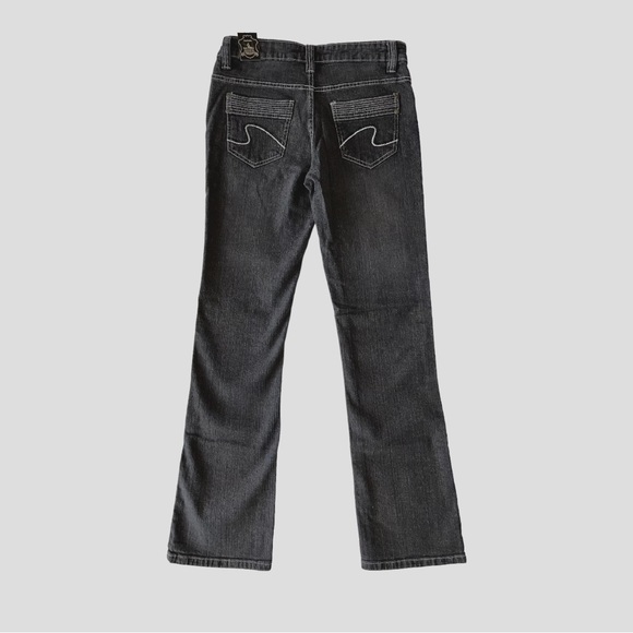 Suko Jeans Grey Mid-Rise Bootcut Jeans - Picture 2 of 3